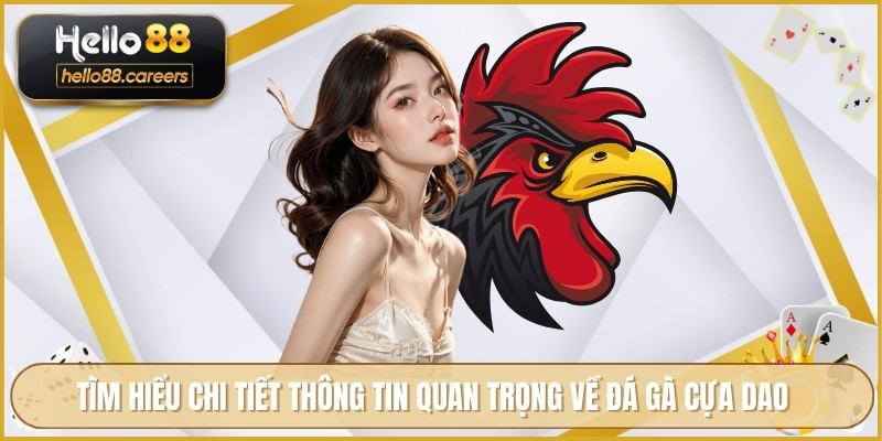 Đá Gà Cựa Dao HELLO88 - Phân Tích Kỹ Thuật Cược Hiệu Quả 2 Tìm hiểu chi tiết thông tin quan trọng về đá gà cựa dao